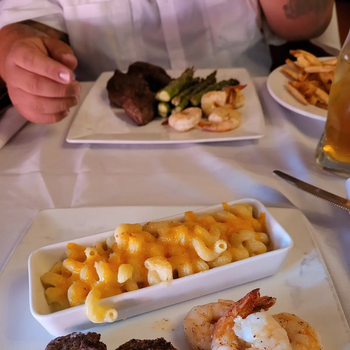 Ribeye Steak with Shrimp