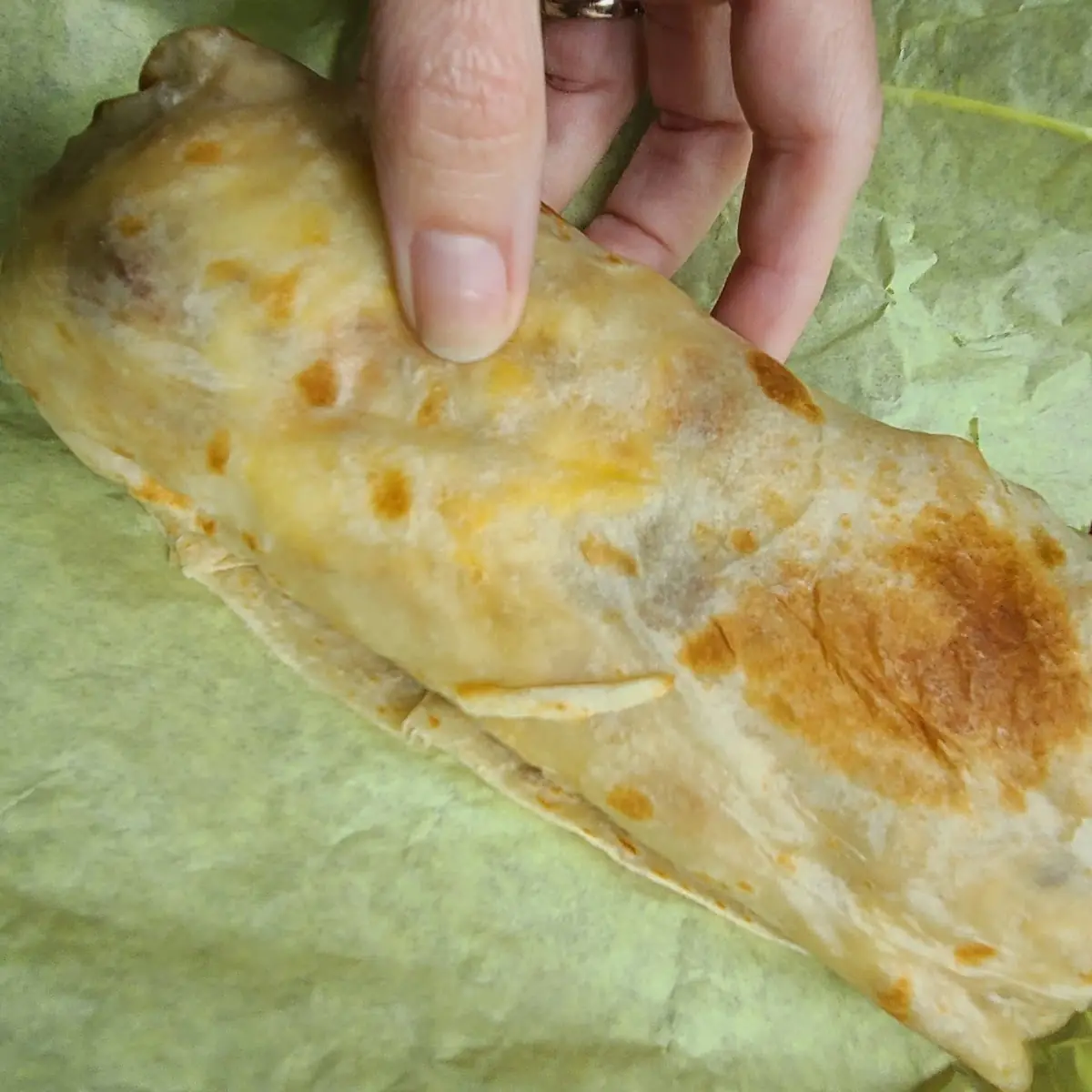 Bacon Egg Cheese & Potato Breakfast Burrito