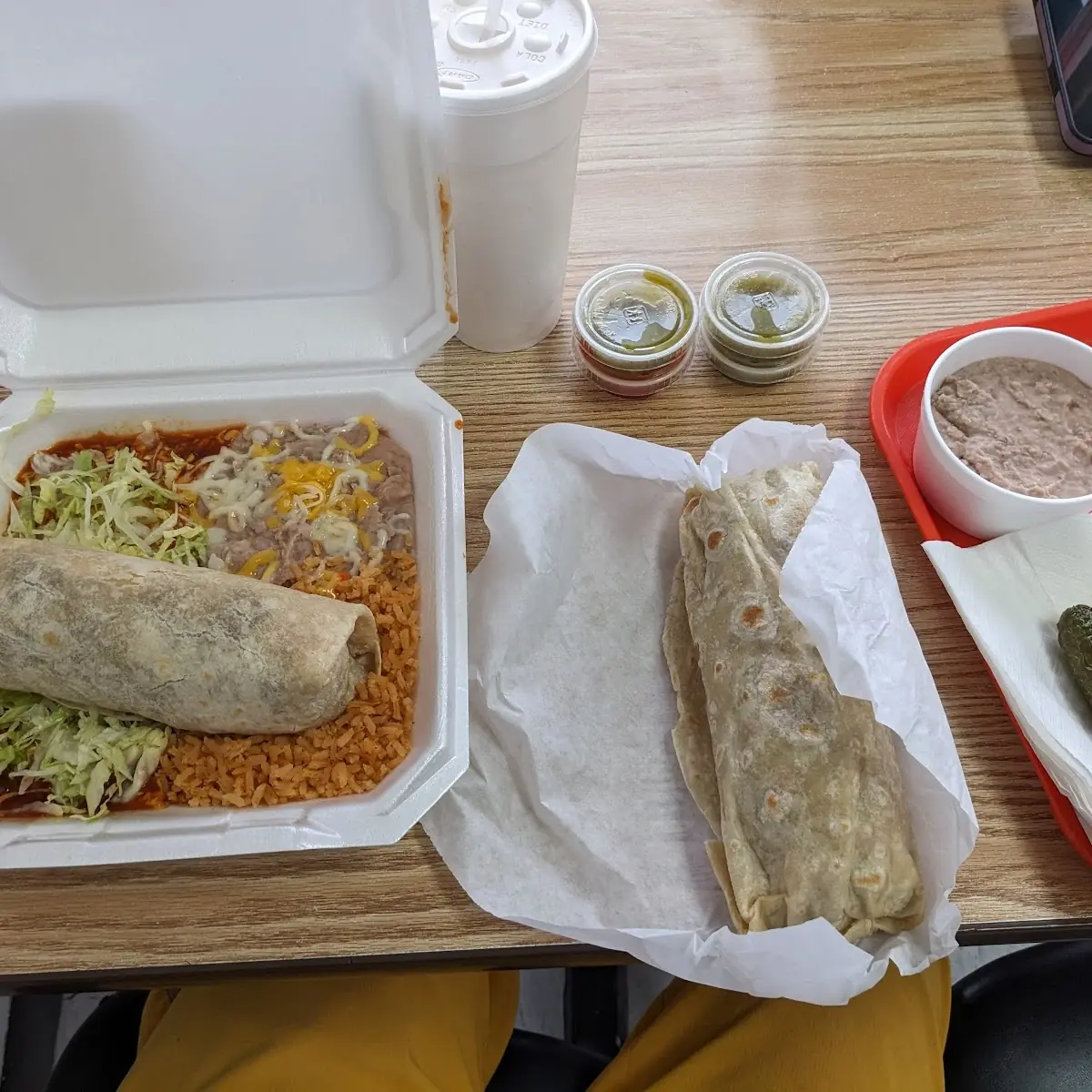 Carne Asada Burrito Combination Burrito