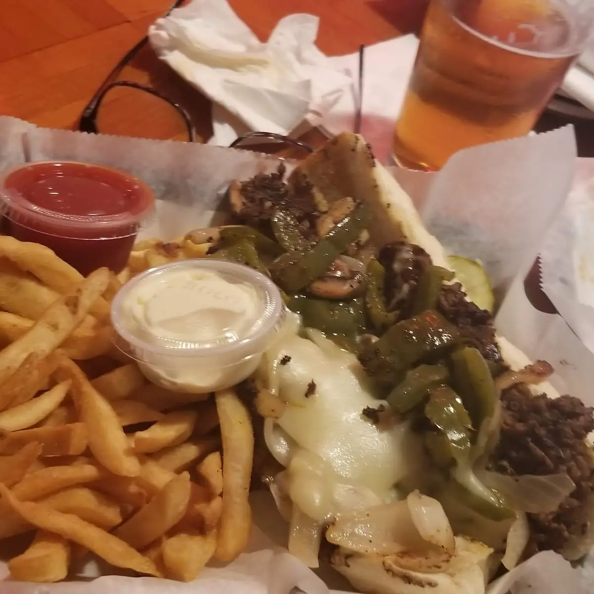 Philly Cheese Steak Sandwich