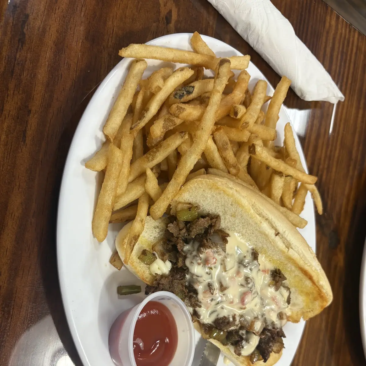 Philly Cheese Steak Sandwich
