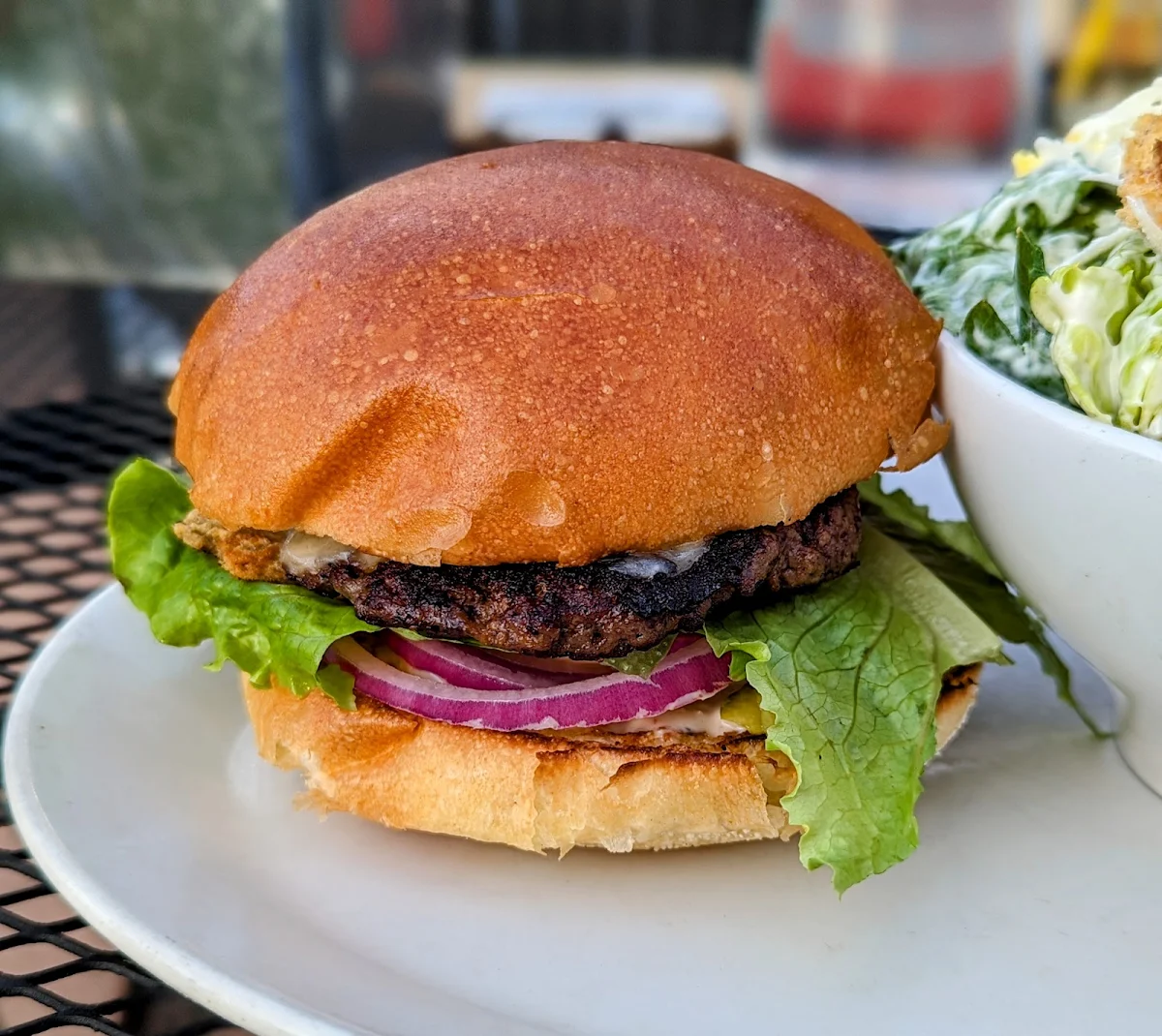 Mudtown Burger and Station Caesar Salad