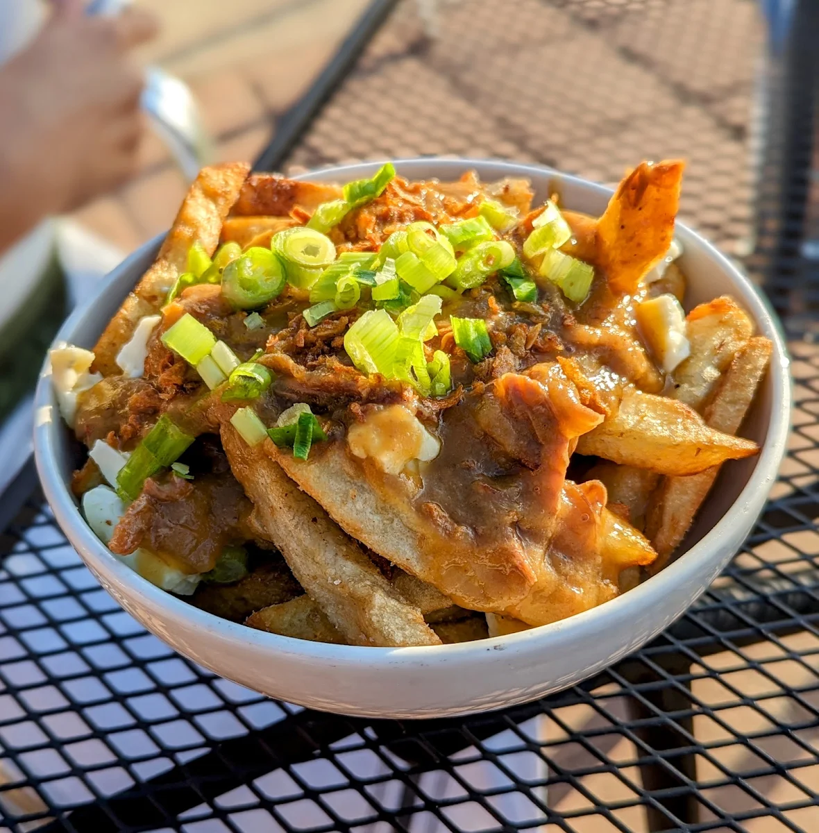 Ox Tail Poutine, Mudtown Station Brewery and Restaurant