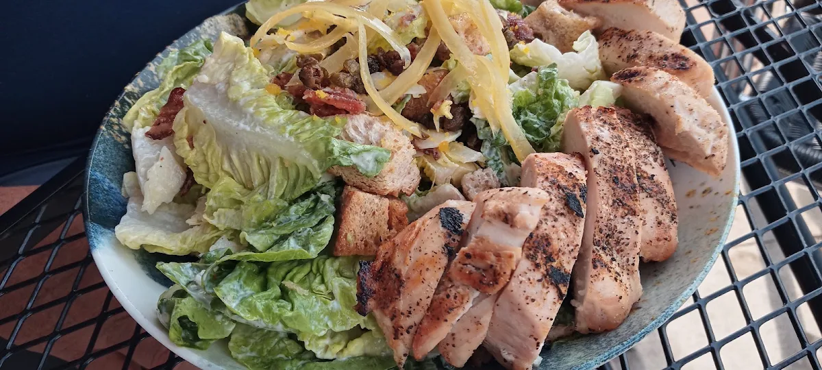 Smoked Chicken Club w Side, Mudtown Station Brewery and Restaurant