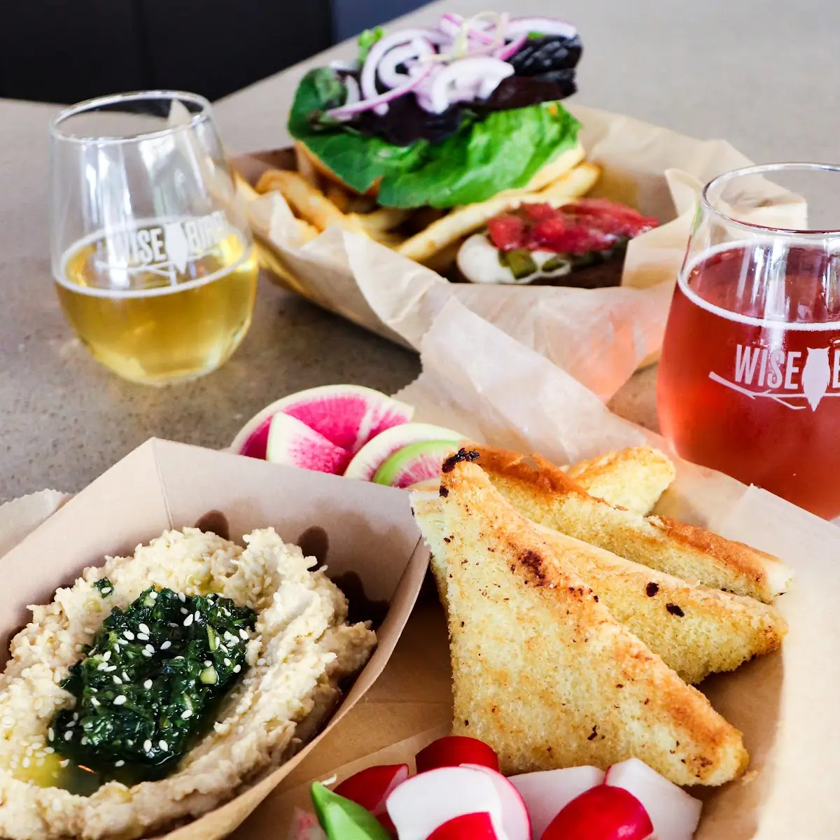 Hummus Plate