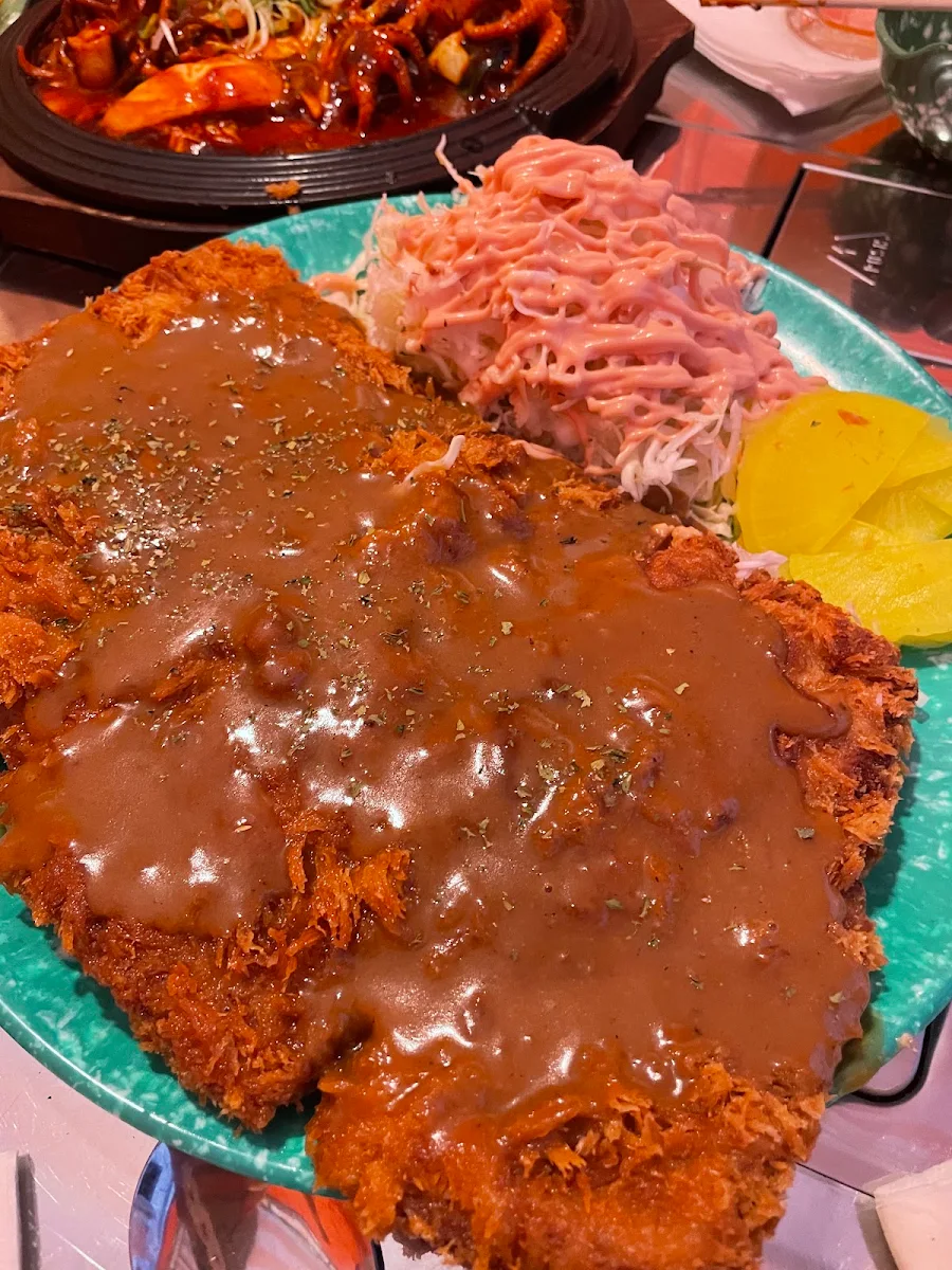 Jumbo Pork Cutlet, Sunny Pocha 써니포차