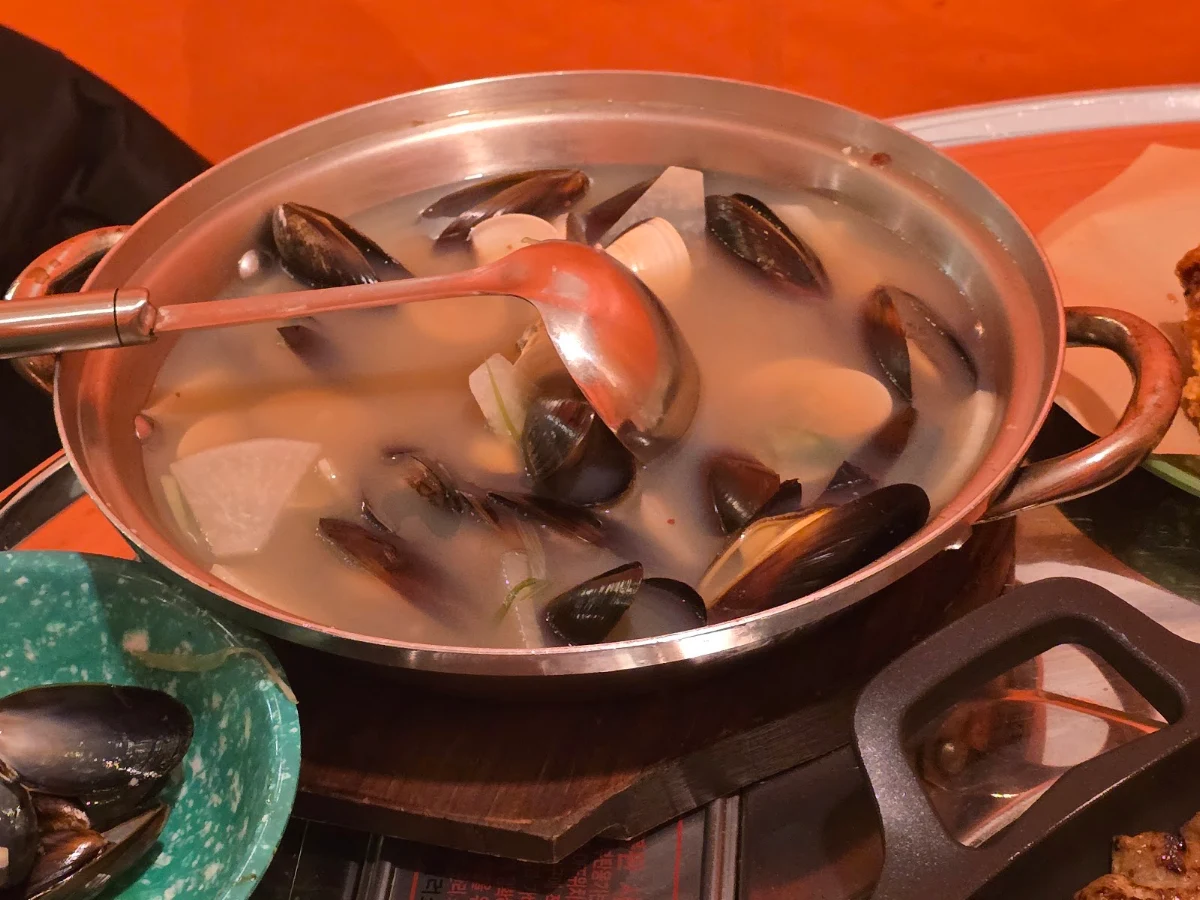 Mini Mussel Hot Pot, Sunny Pocha 써니포차