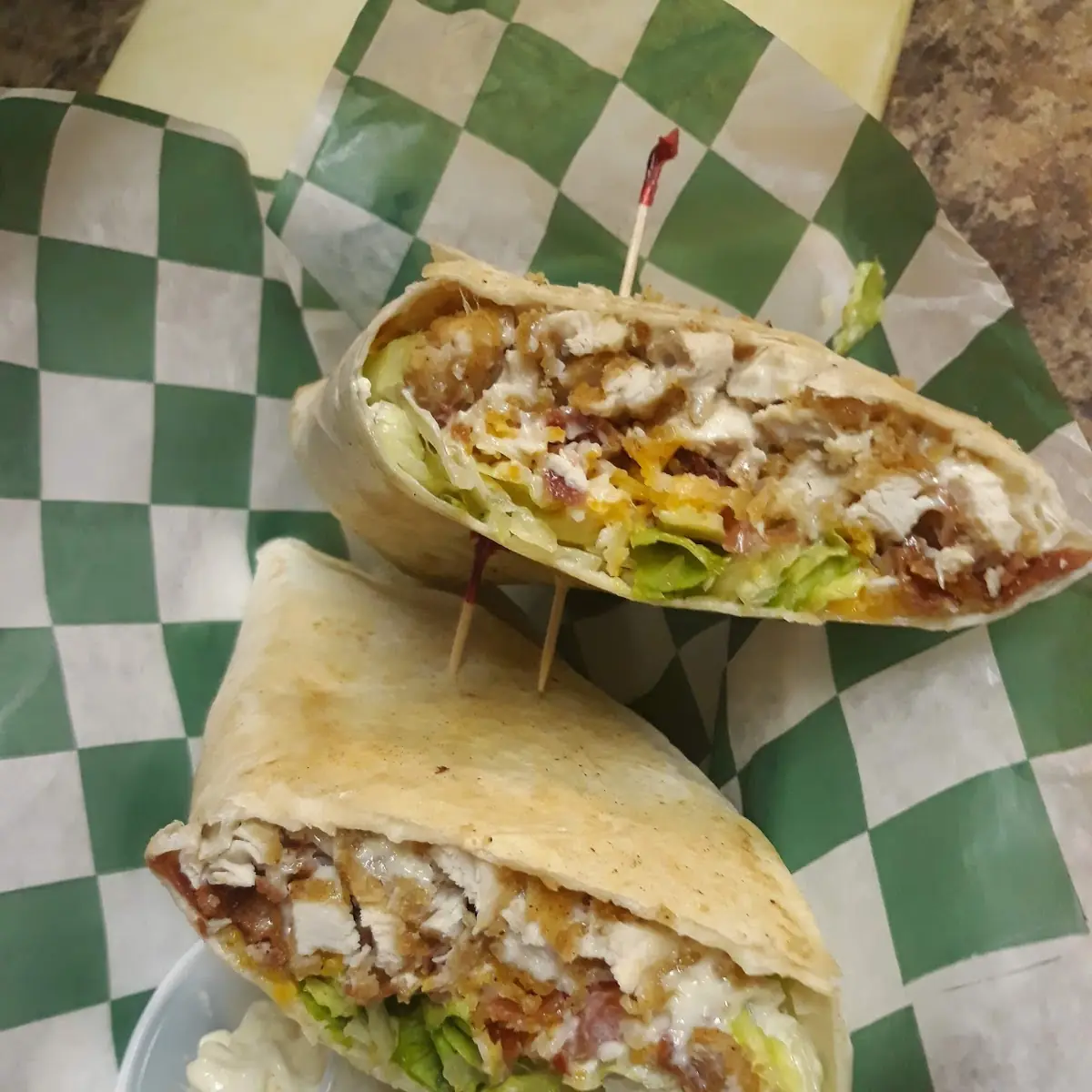 Chicken Bacon Ranch Wrap