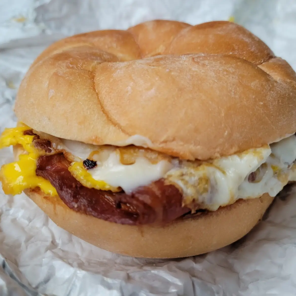 Bacon Egg and Cheese Sandwich