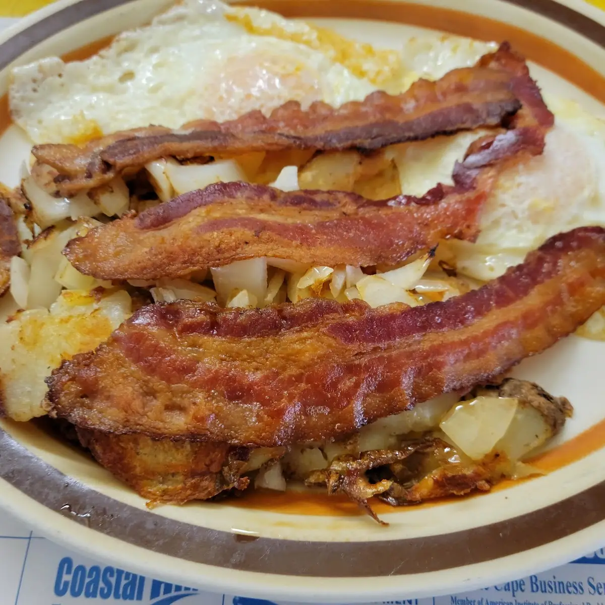 Bacon Eggs and Home Fries