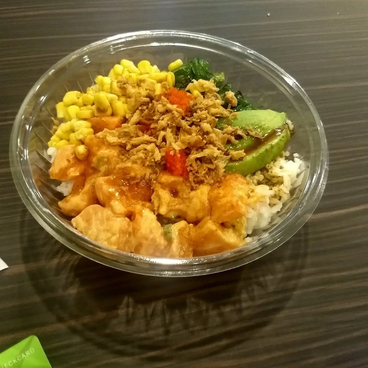 Spicy Salmon Poke Bowl