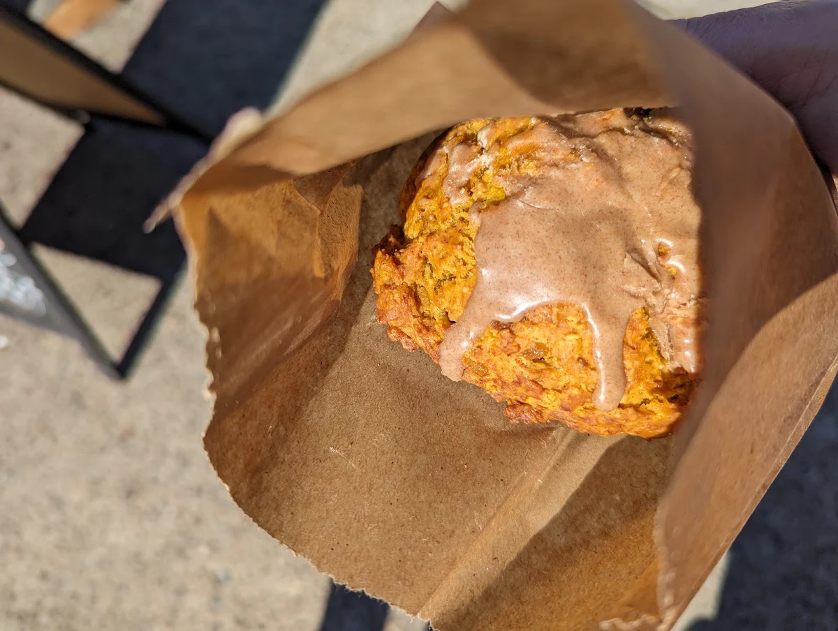 Pumpkin Sour Cream Scone