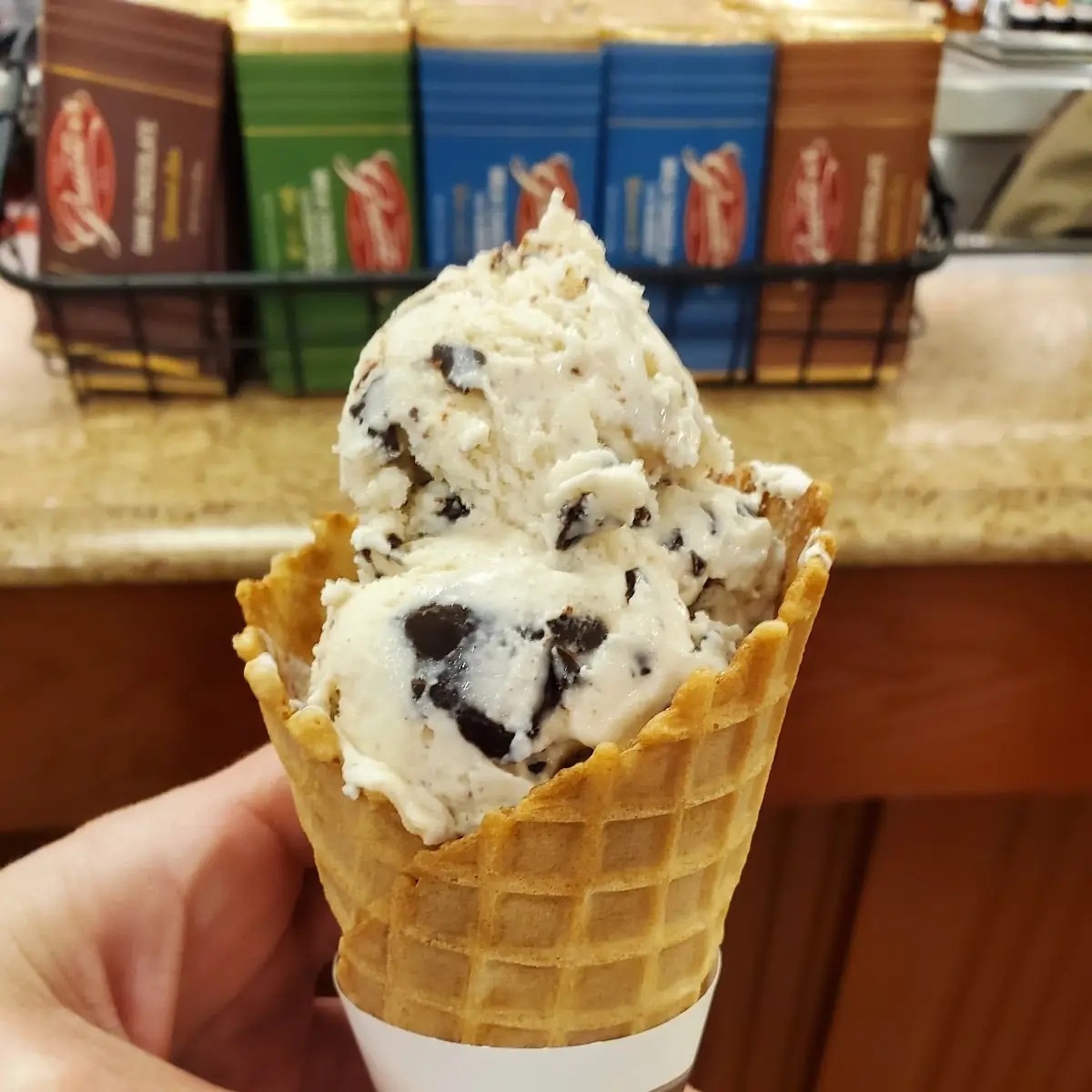 Single Scoop Waffle Cone