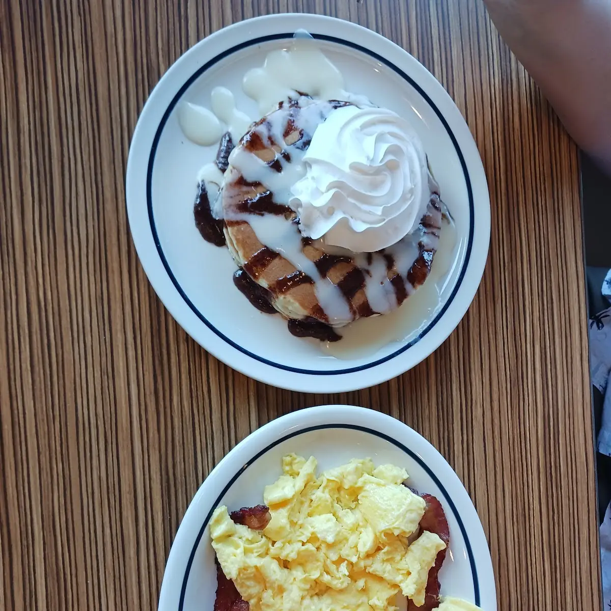 Cinnamon Roll Pancakes