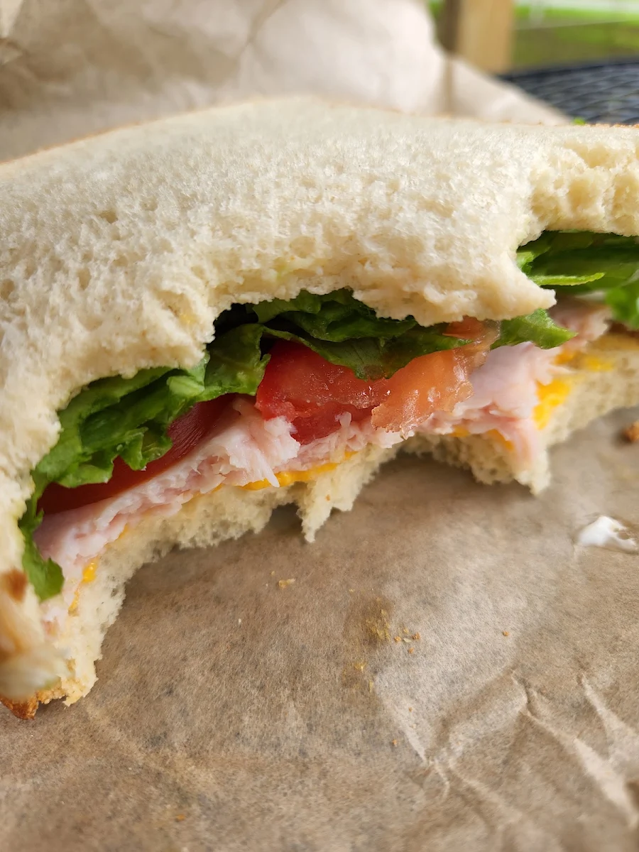Turkey and Cheese Sandwich