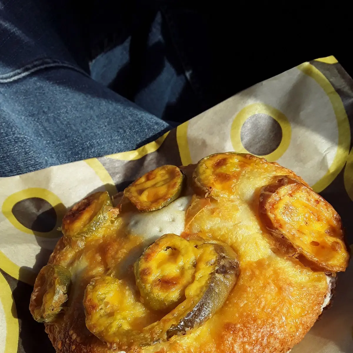 Jalapeno Cheese Bagel
