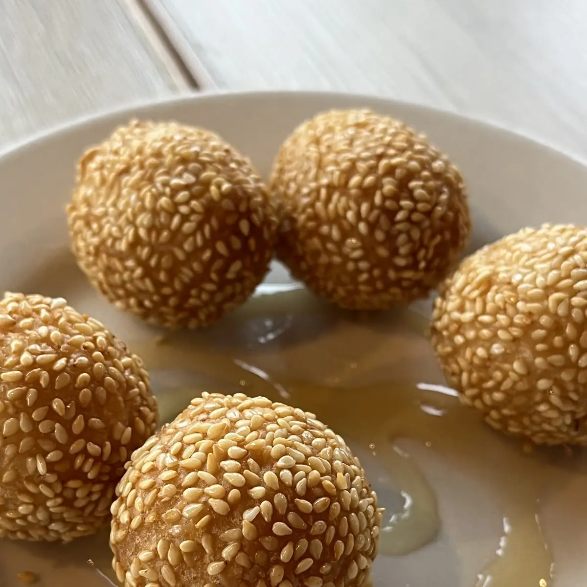 Sesame Balls mmmm