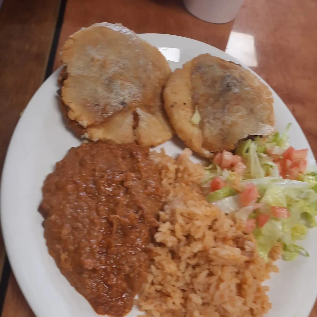 Rice & Refried Beans