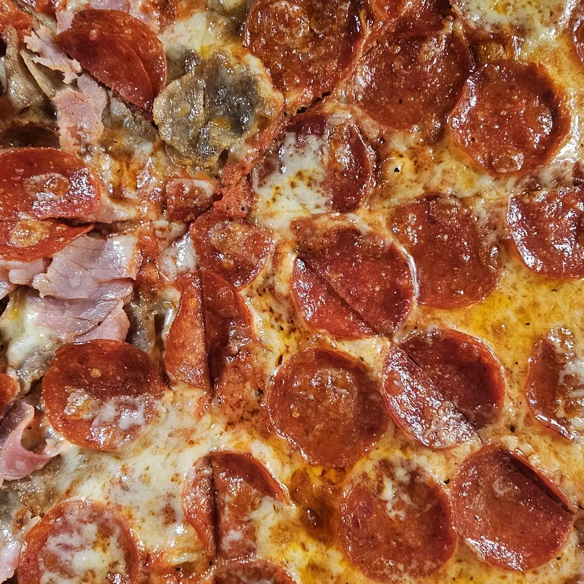 Pepperoni & Hot Honey Square Pie