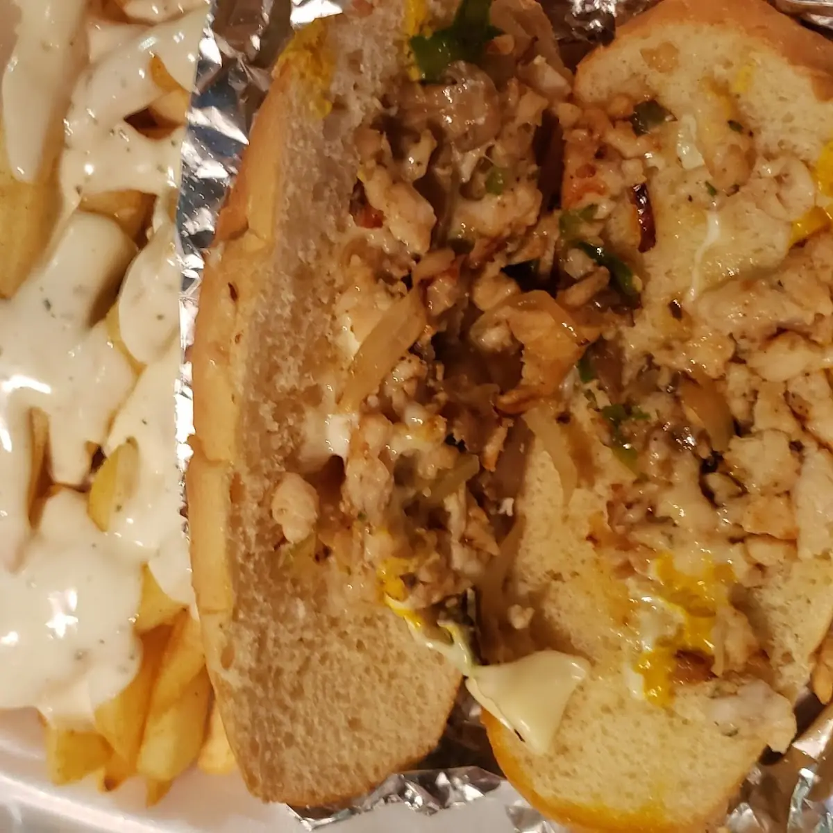 Philly Cheesesteak Sandwich