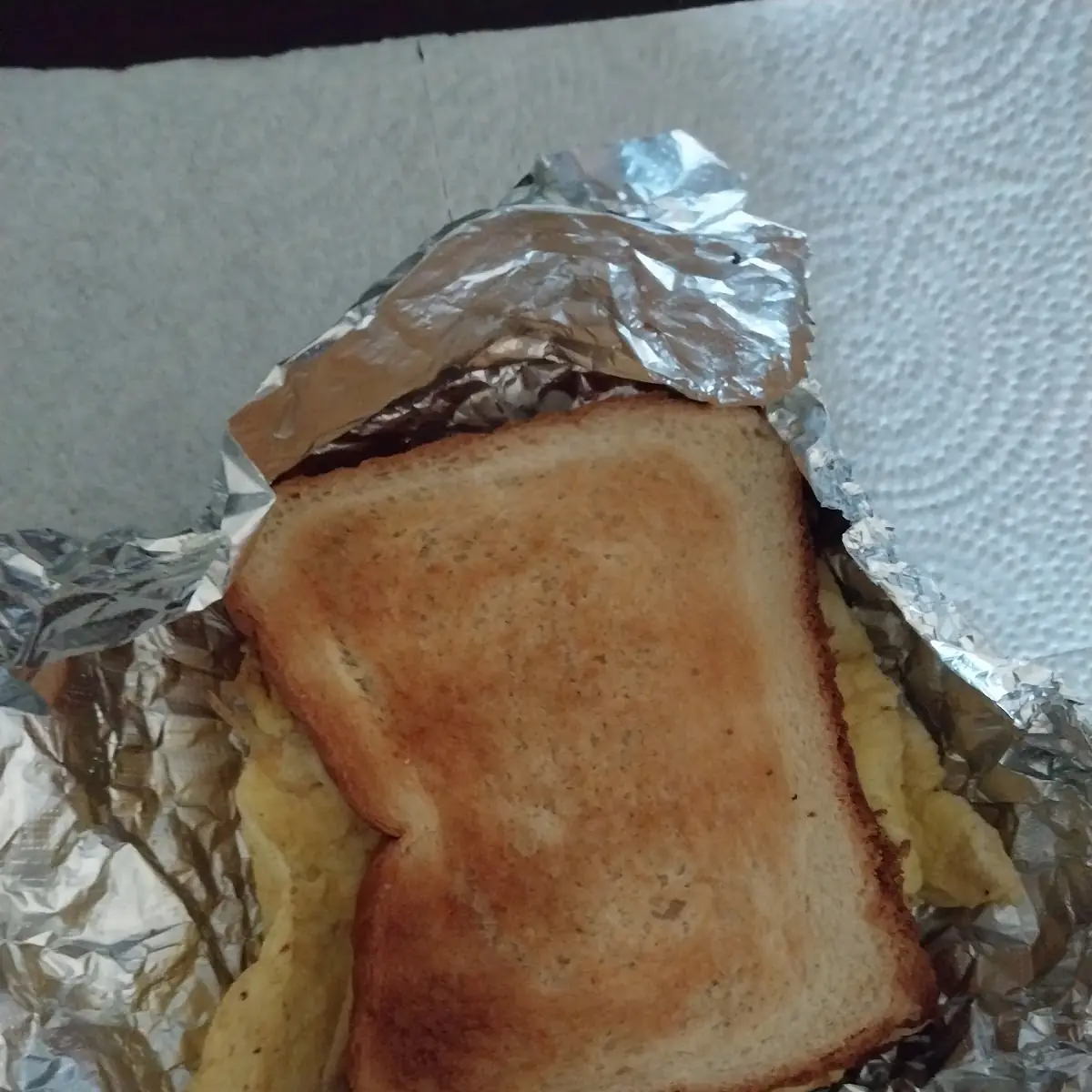 Double Fried Egg on Toast