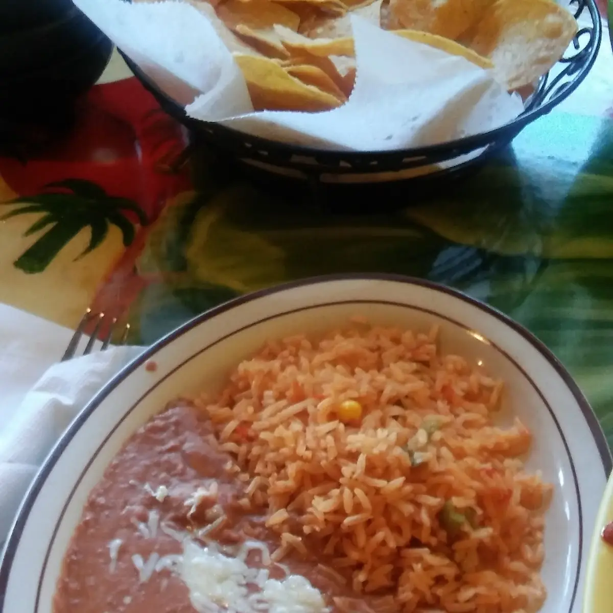 Refried Beans and Rice