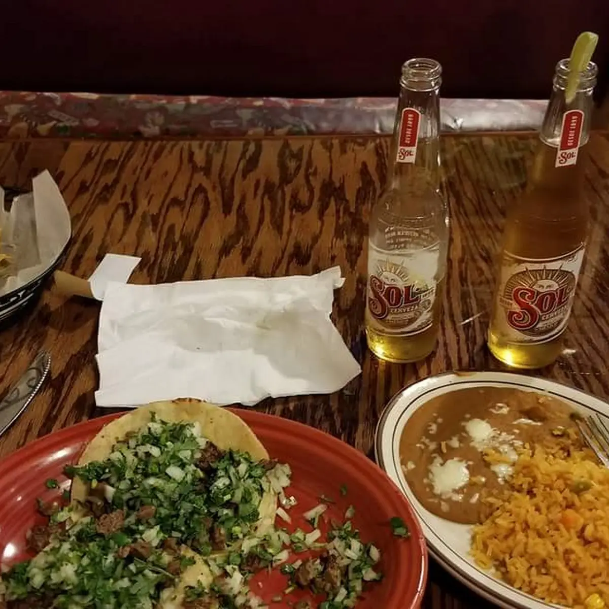 1. Chile Relleno & Taco