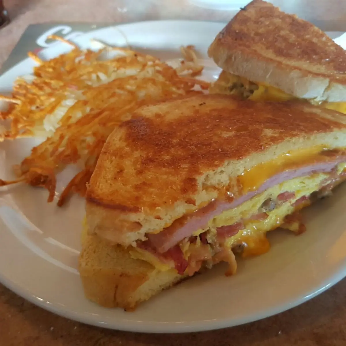 Ham and Cheese Sandwich