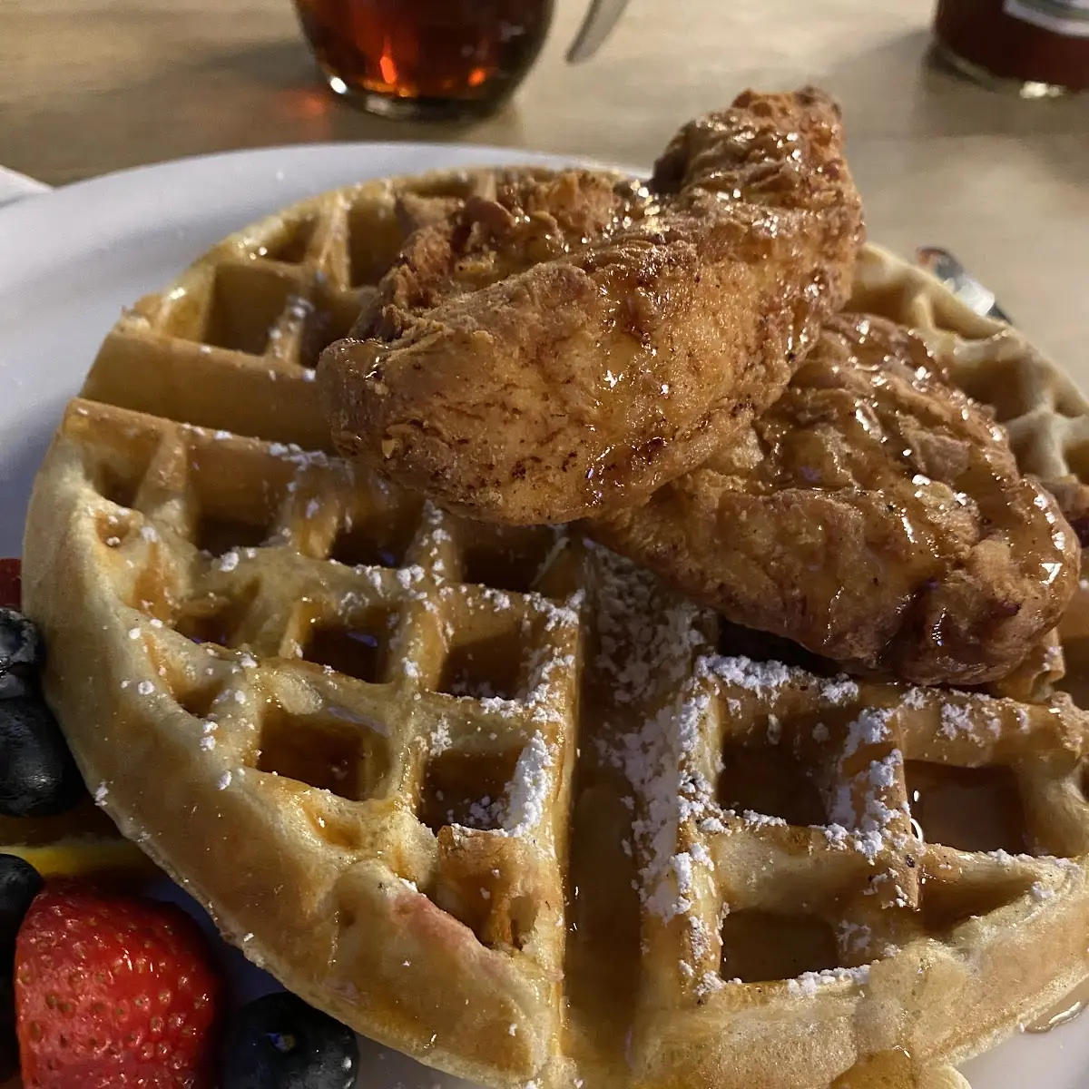 Chicken and Waffles