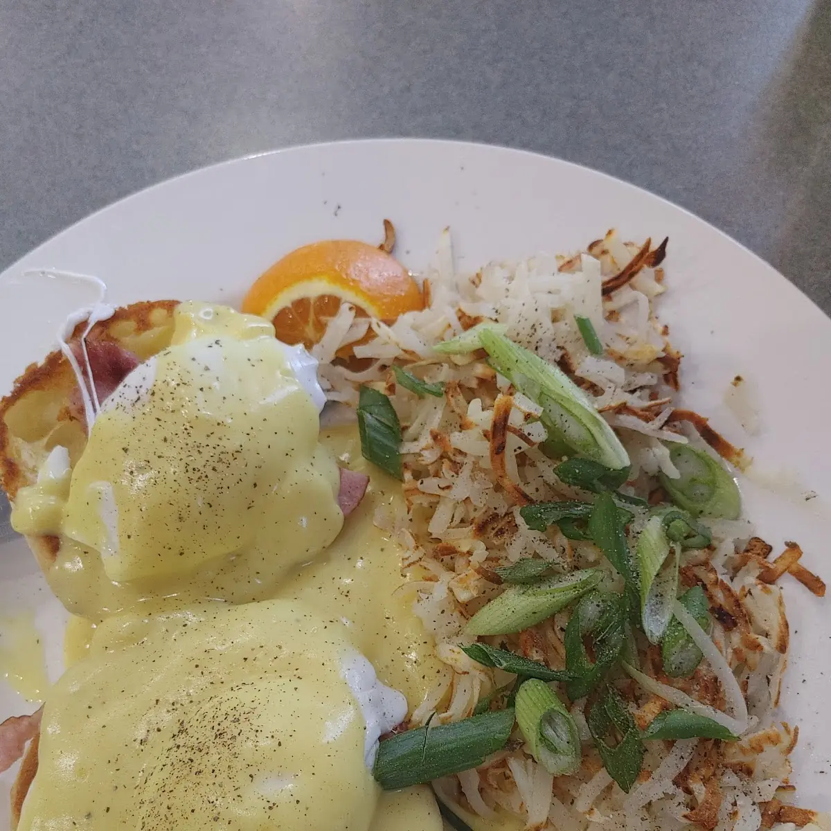 Eggs Benedict, Sunridge Restaurant
