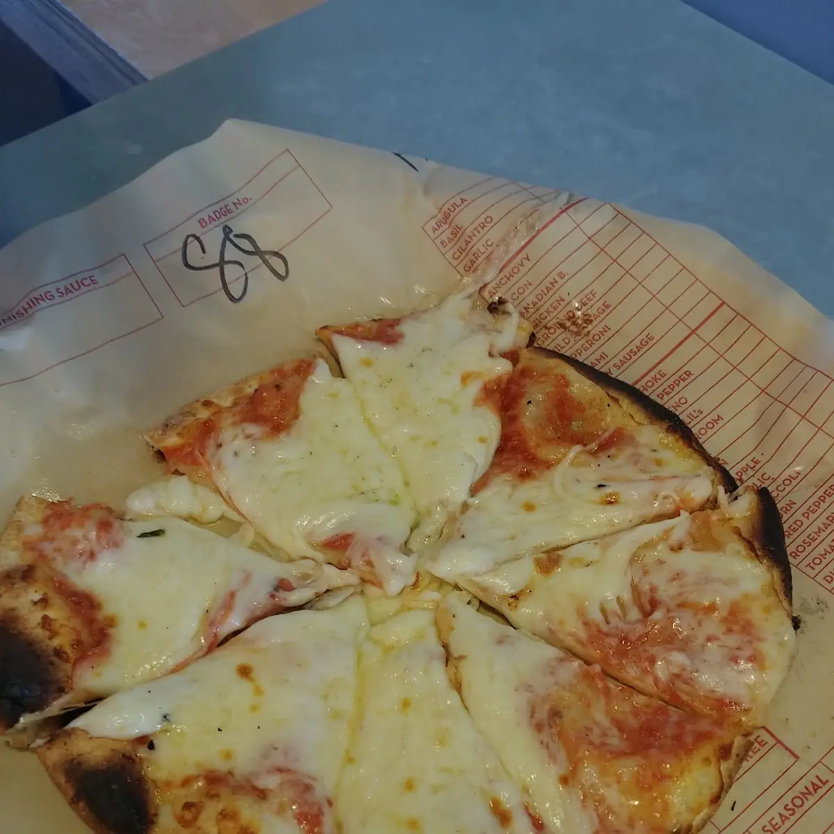 Parmesan Cheese Packet