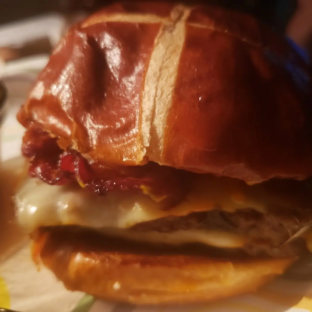 Bourbon Bacon Cheeseburger