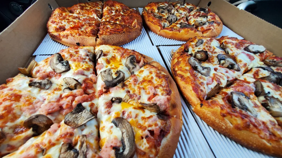 All 4 One Four 9 Inch Two Topping Pizzas