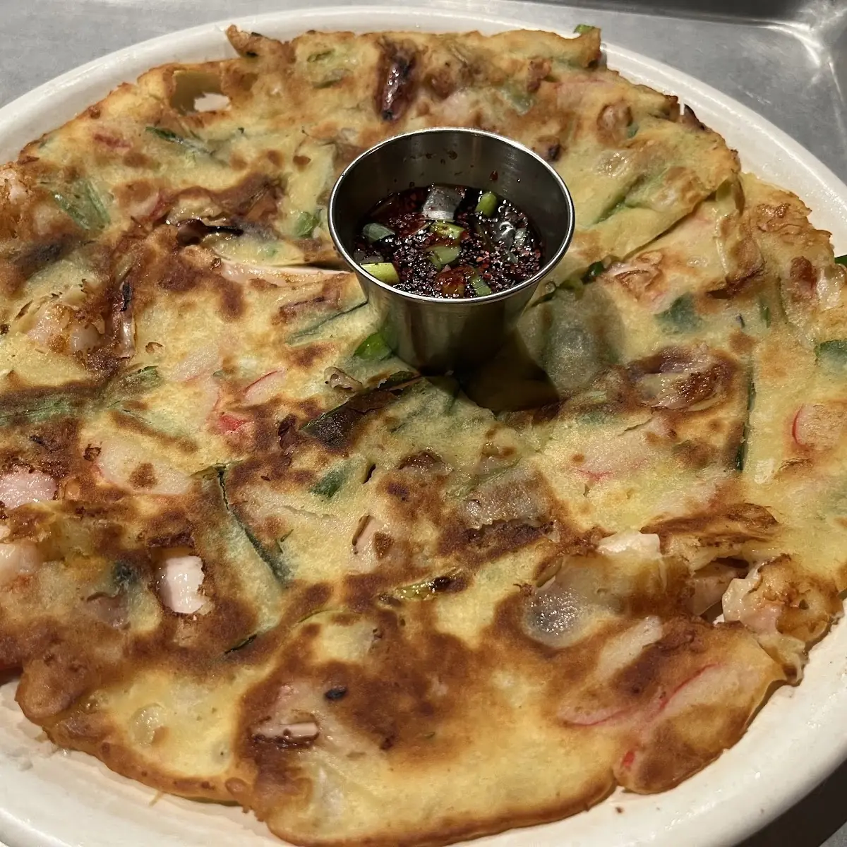 Seafood Scallion Pancake