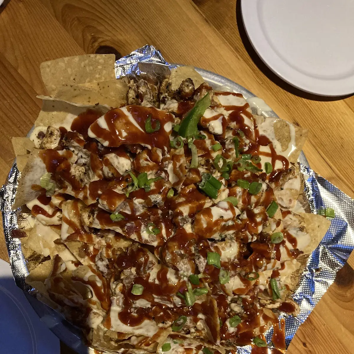 BBQ Chicken Nachos