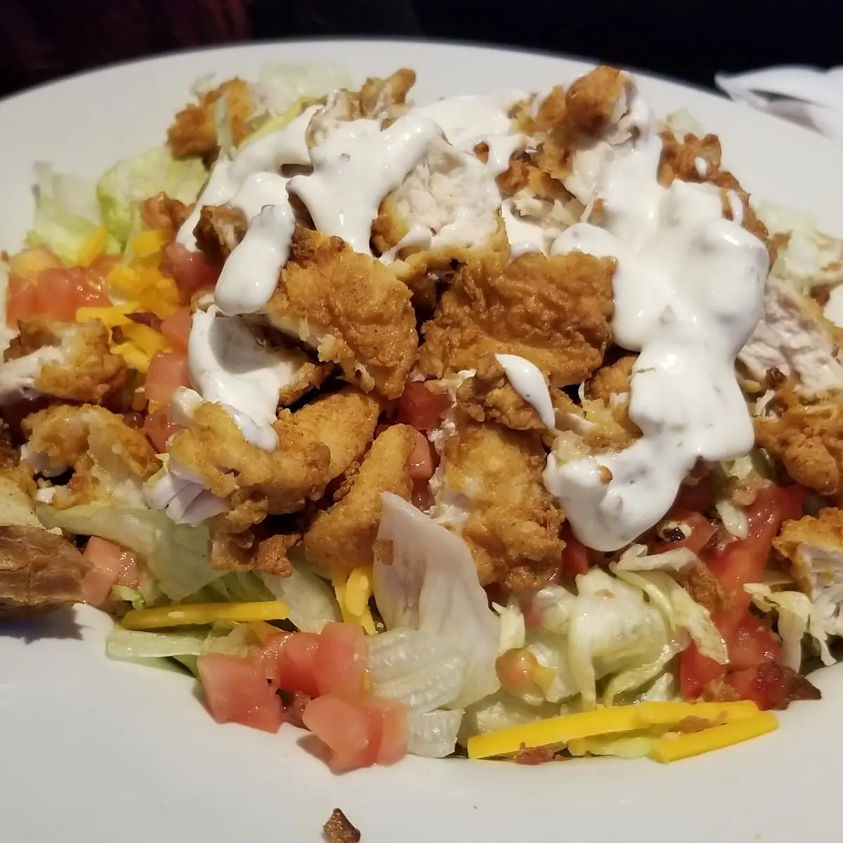 Fried Chicken Salad