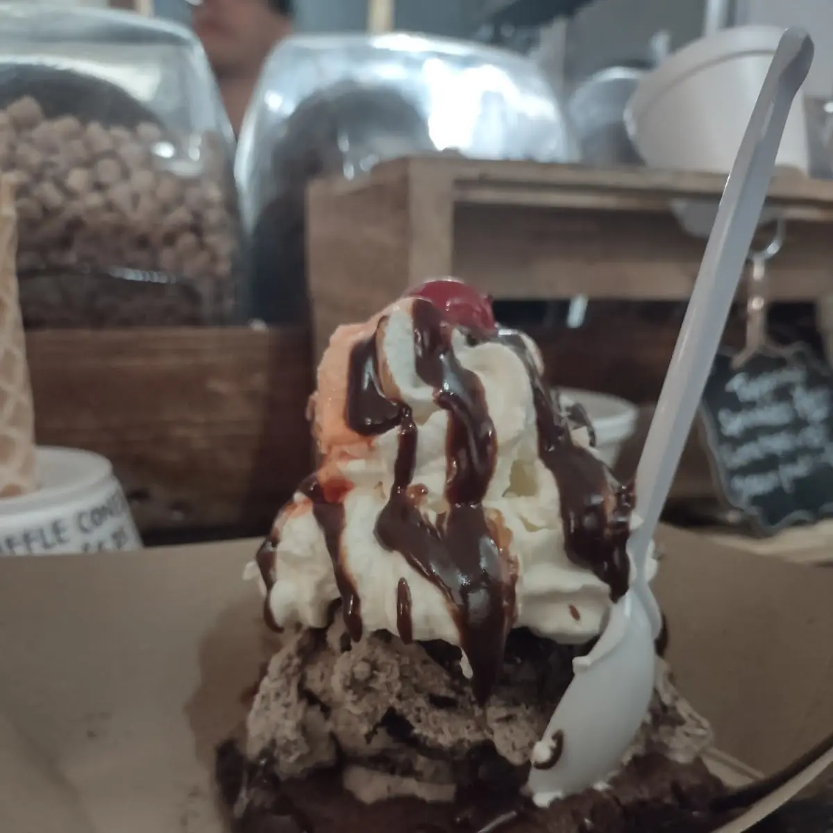 Brownie Sundae