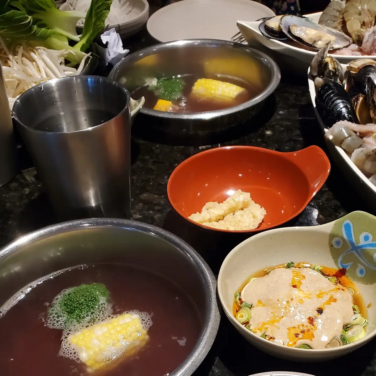 Beef Soup Base with My Seafood Soup