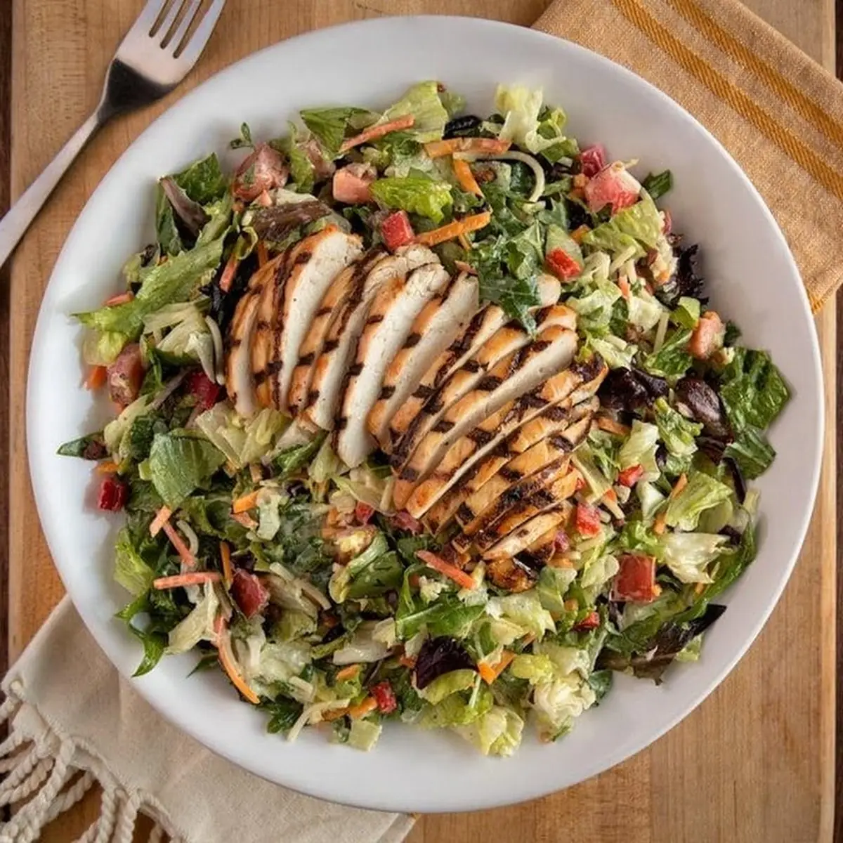 Gluten-Free Chicken Caesar Salad