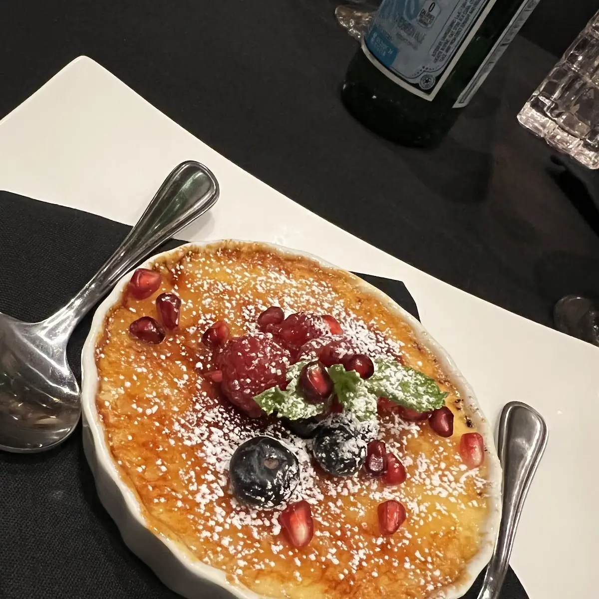 Raspberry Crème Brulee