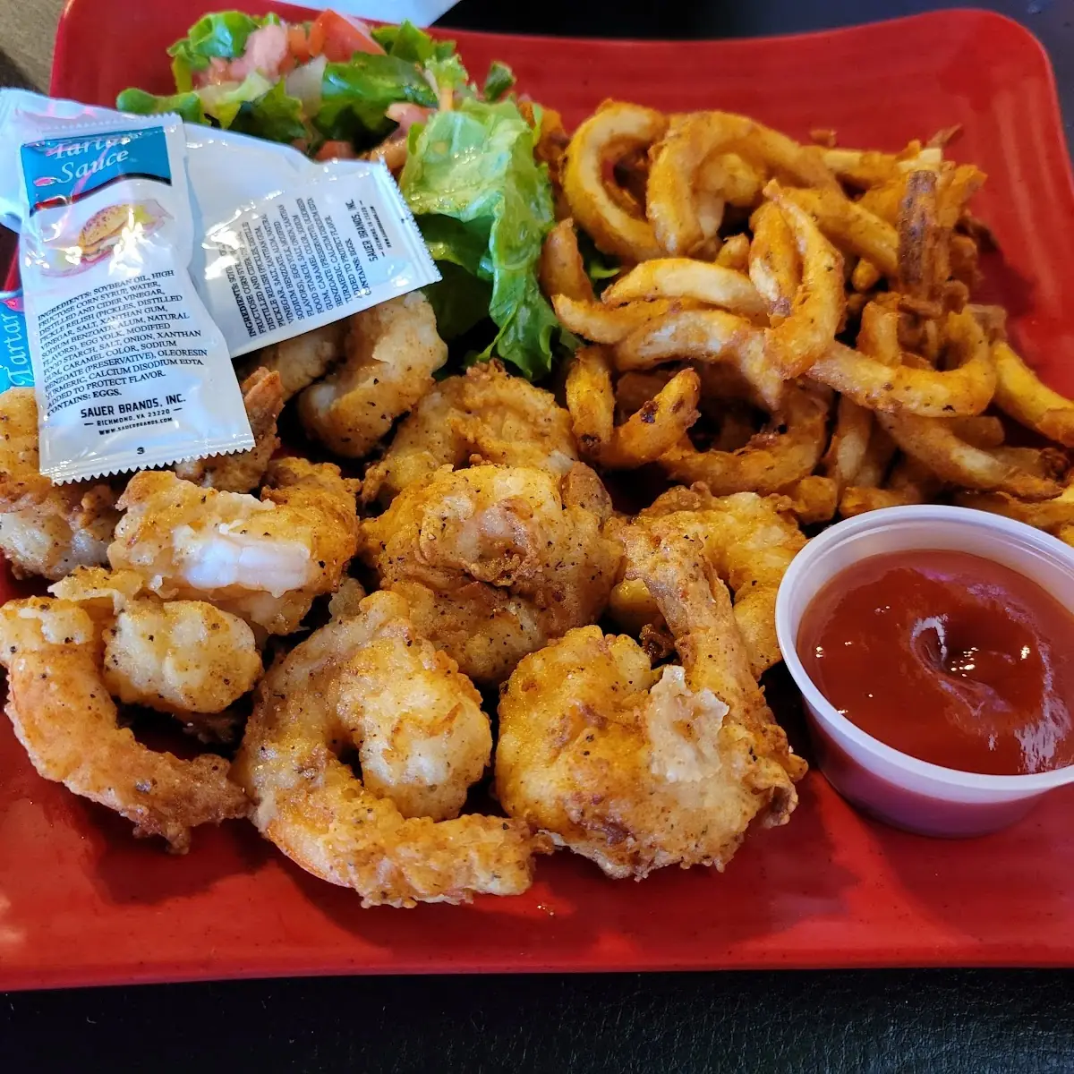 Fried Shrimp Platter