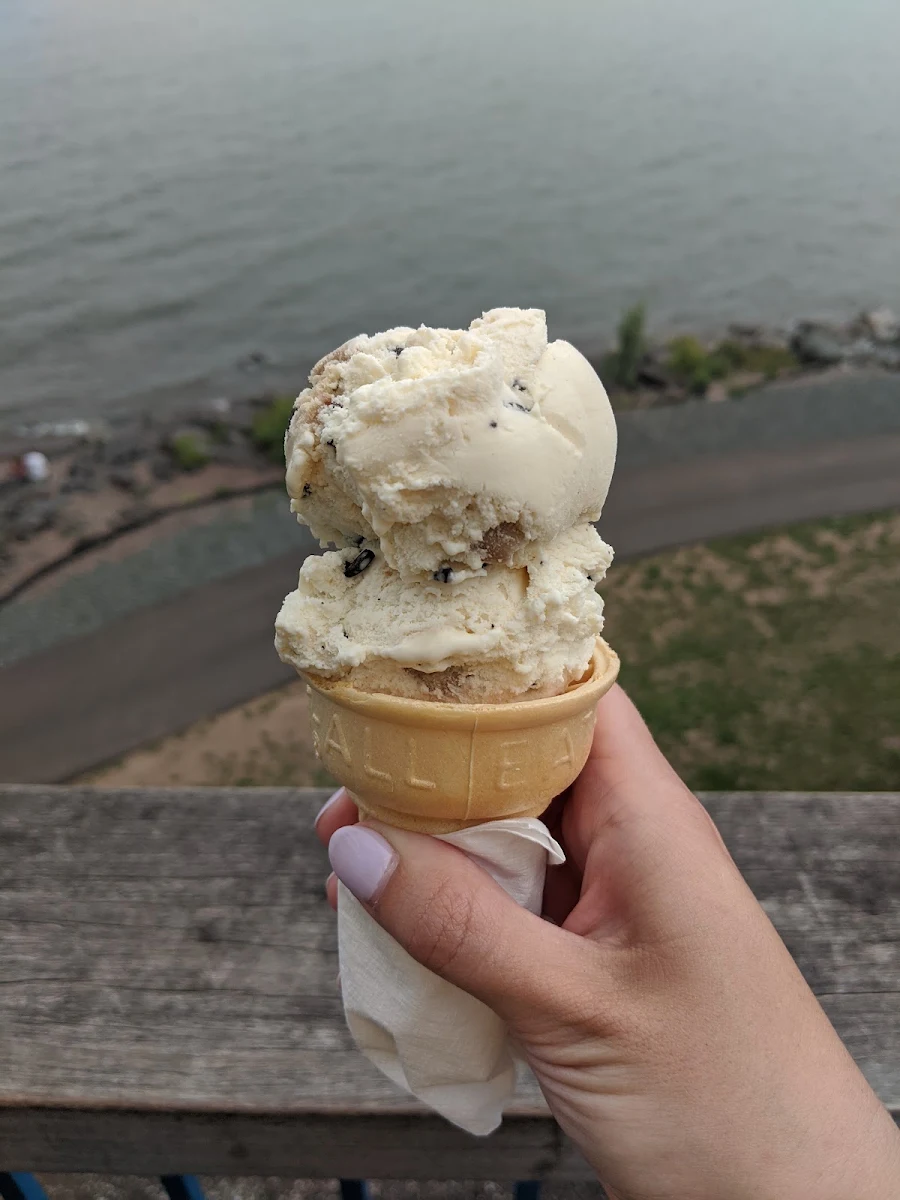 Cookie Dough on a Sugar Cone