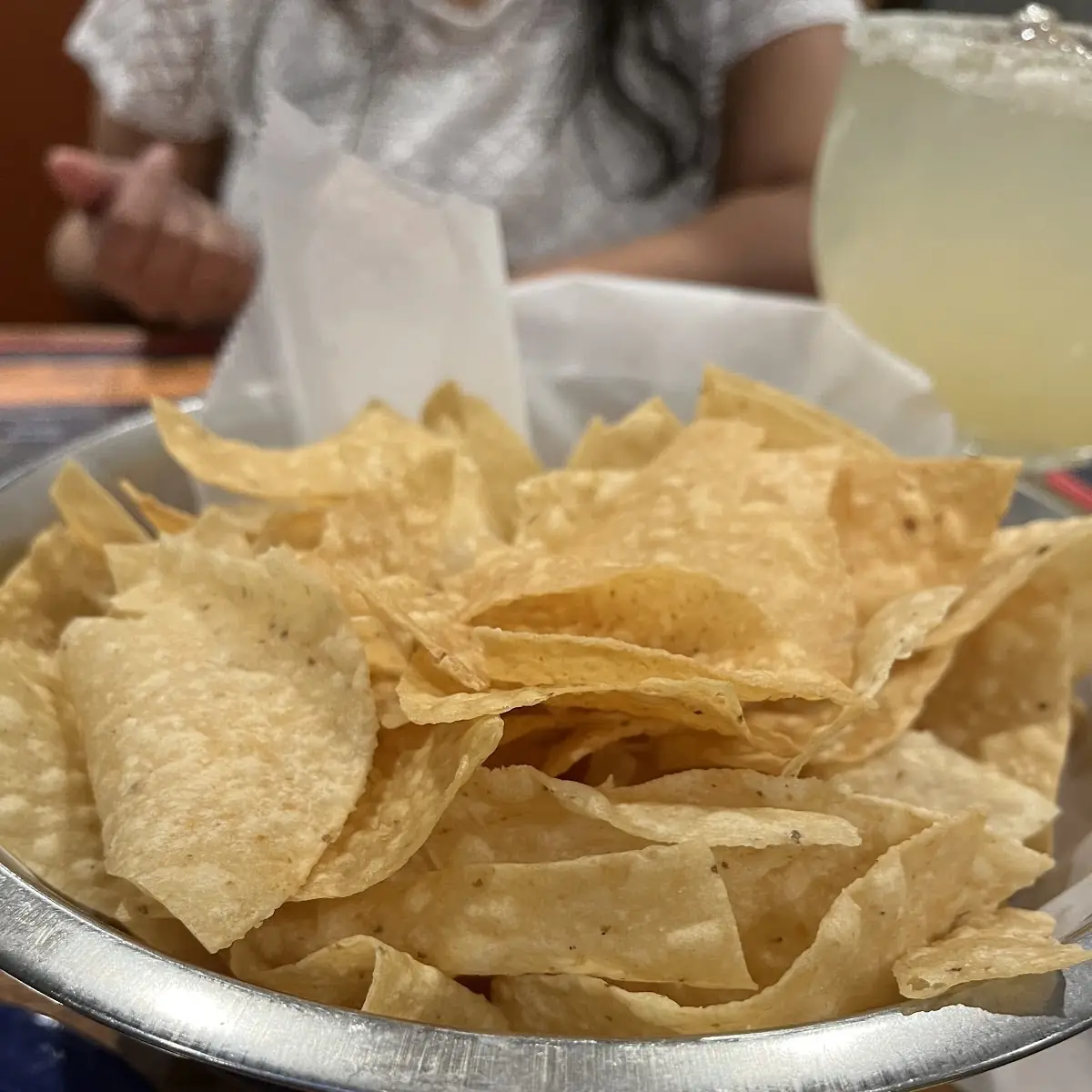 Basket of Tortilla Chips