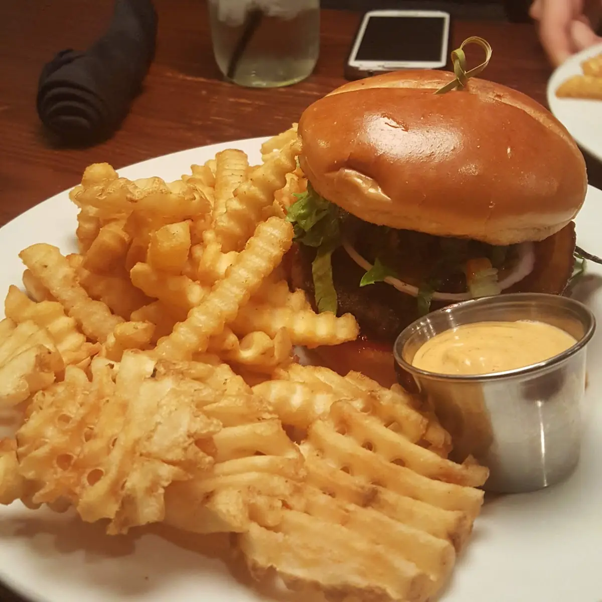 Cheese Burger with the Works
