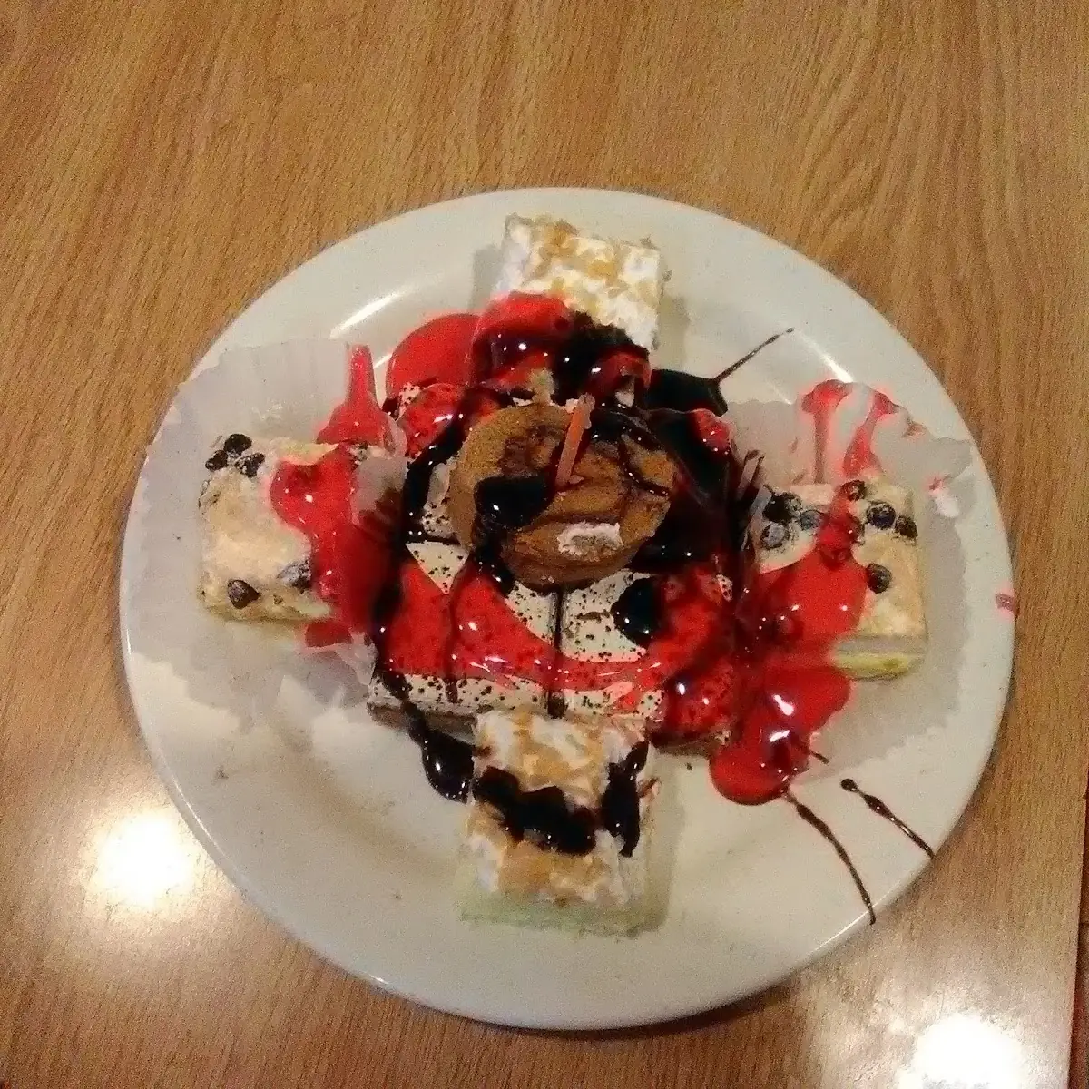 Birthday Cake Plate
