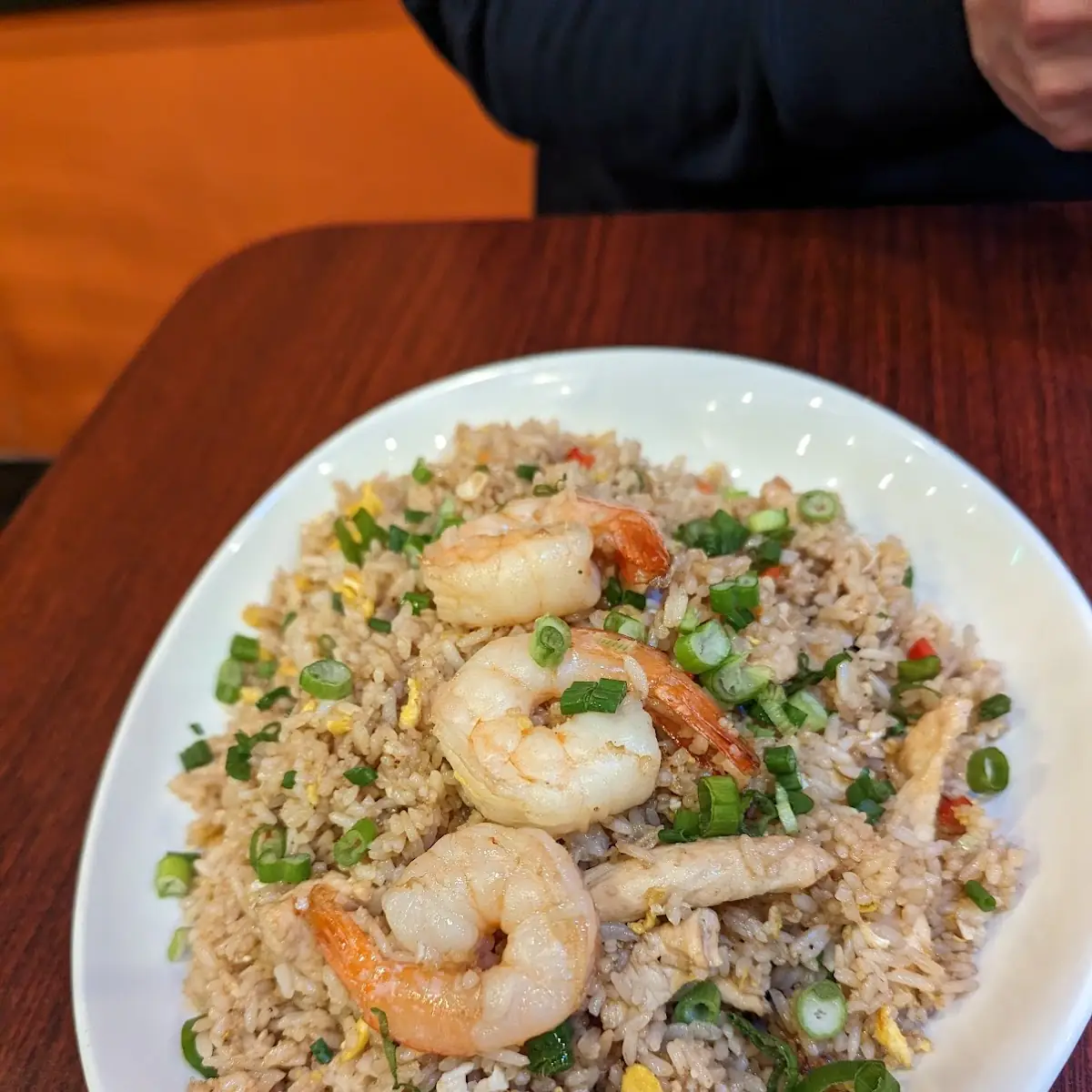 Peruvian Fried Rice with Shrimp