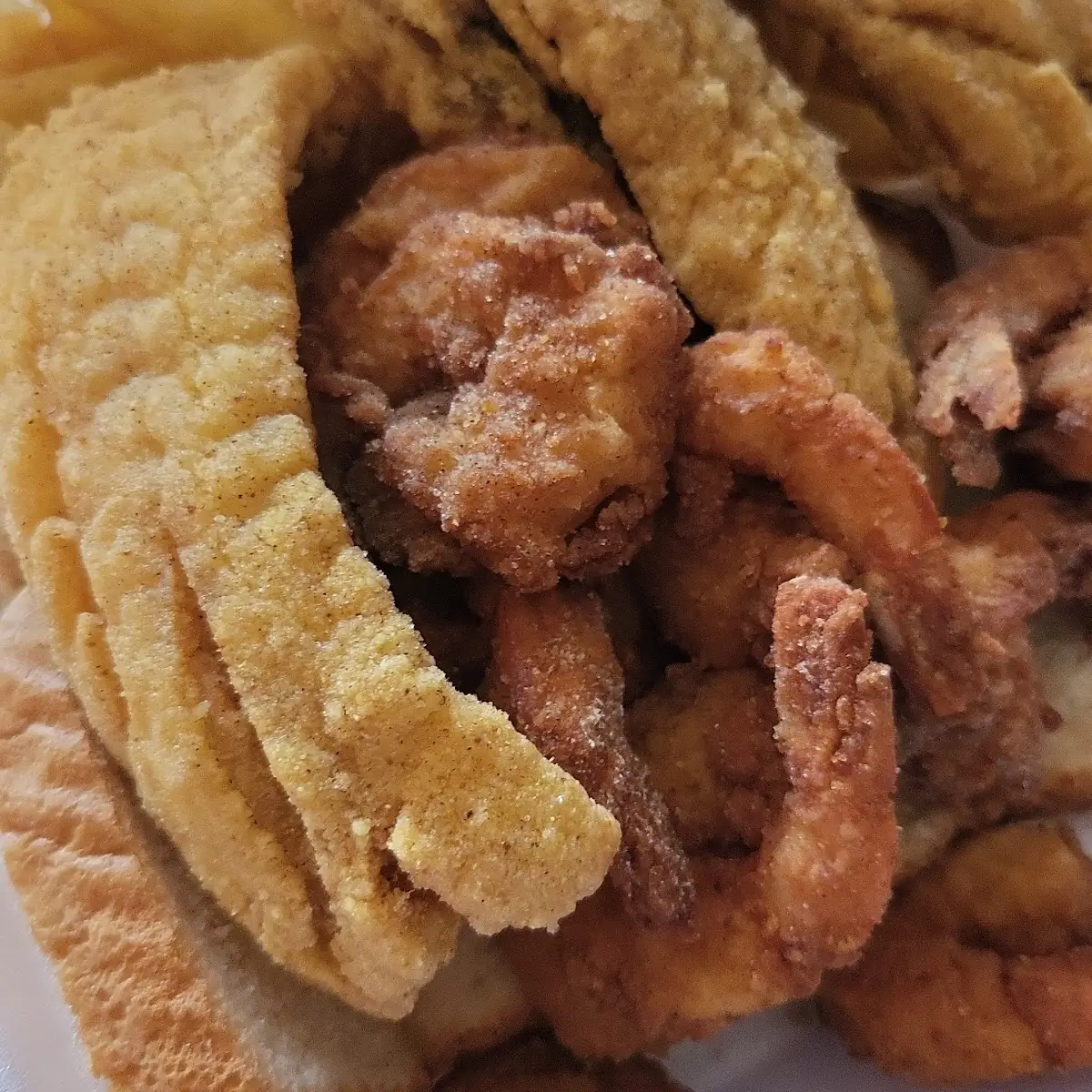 Shrimp with Catfish Fillet