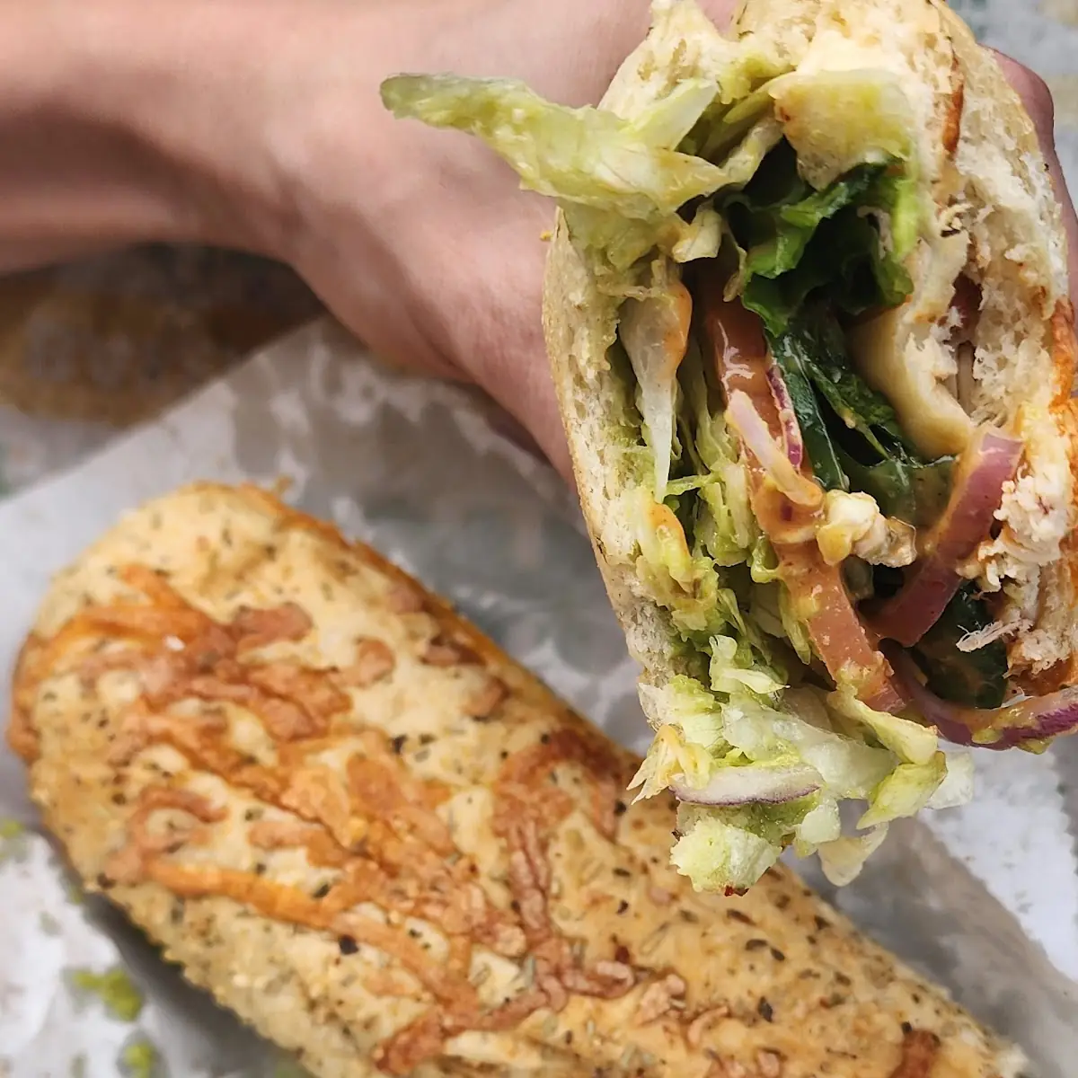 Savory Rotisserie-Style Chicken Caesar Signature Wrap
