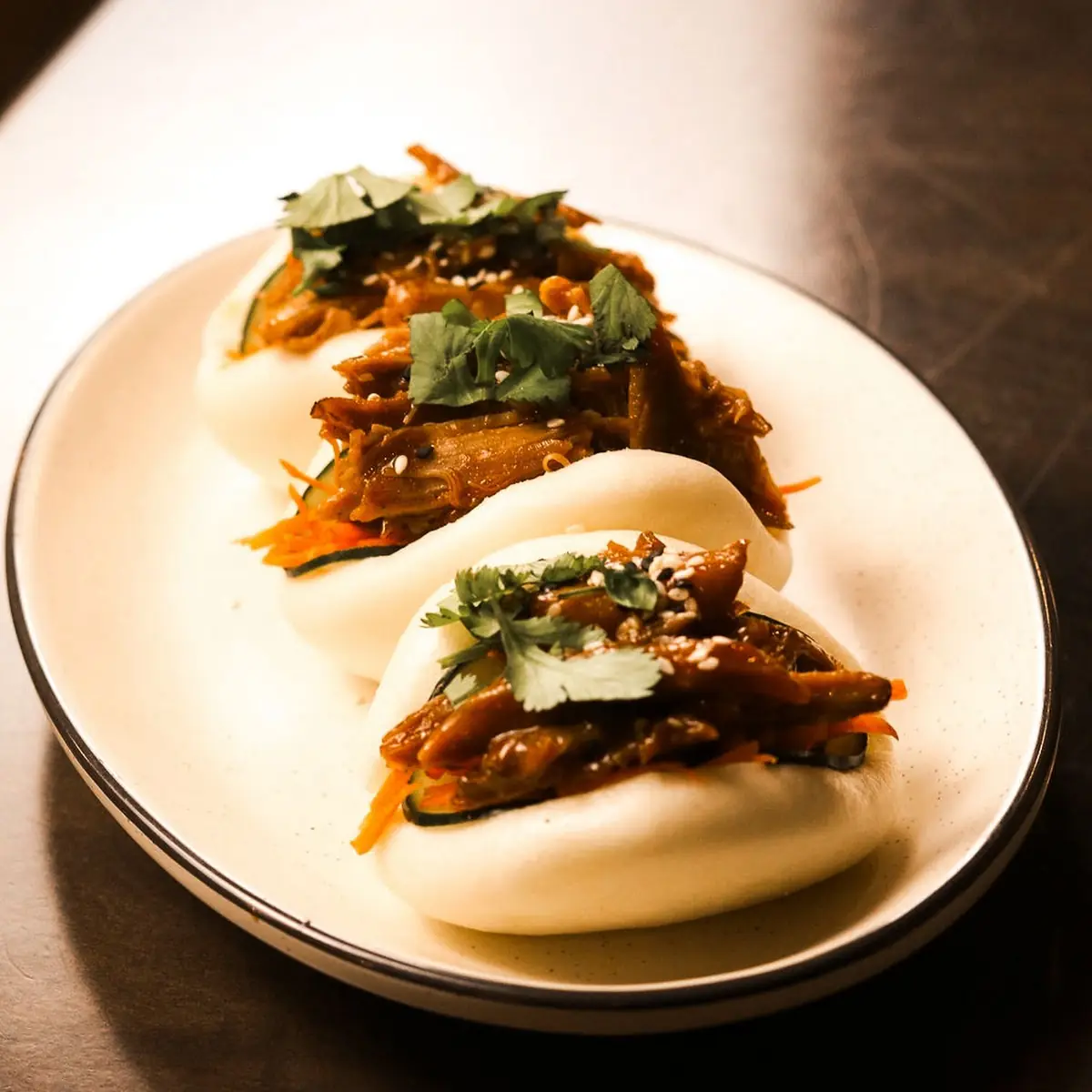Duck Confit Steamed Buns