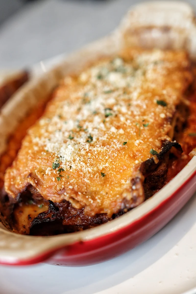 Bianco Lasagna Funghi, Sosta! Pizzeria
